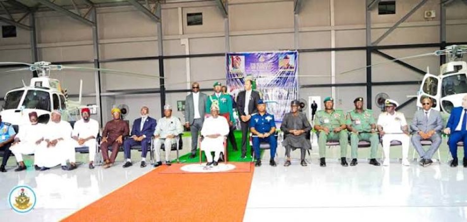 Tinubu inducts 5 helicopters to boost NAF operational capabilities