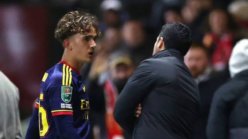 Arteta warns Dowman ‘we are not in Disneyland’ after red card