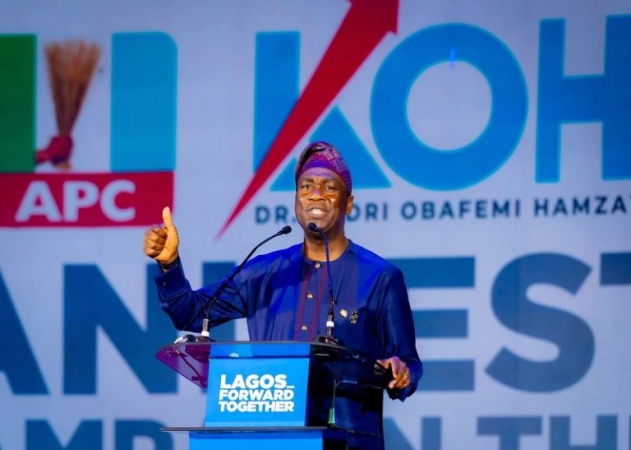 2027: APC’s Hamzat unveils manifesto, makes 100 pledges