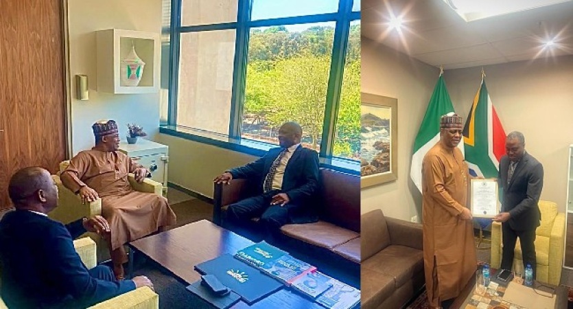 Fani-Kayode presents letters of credence, assumes duties as High Commissioner in South Africa