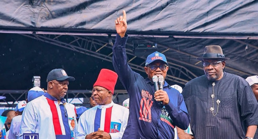 Peter Obi joins Seriake Dickson for Bayelsa Homecoming, Boat Regatta