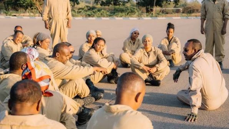 Ethiopian PM puts ministers through military training