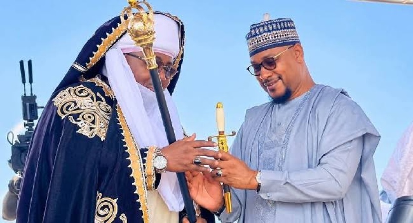 Zamfara Gov presents staff of office, vehicles to 19 emirs