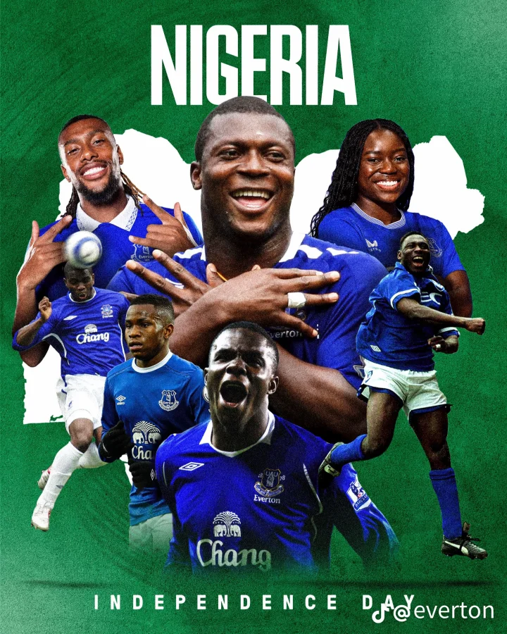 Everton celebrate Nigeria@66 with Amokachi, Aiyegbeni, Yobo, other stars