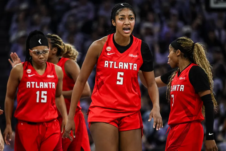 Angel Reese scores 30 as Dream stun Valkyries to go level in WNBA Finals