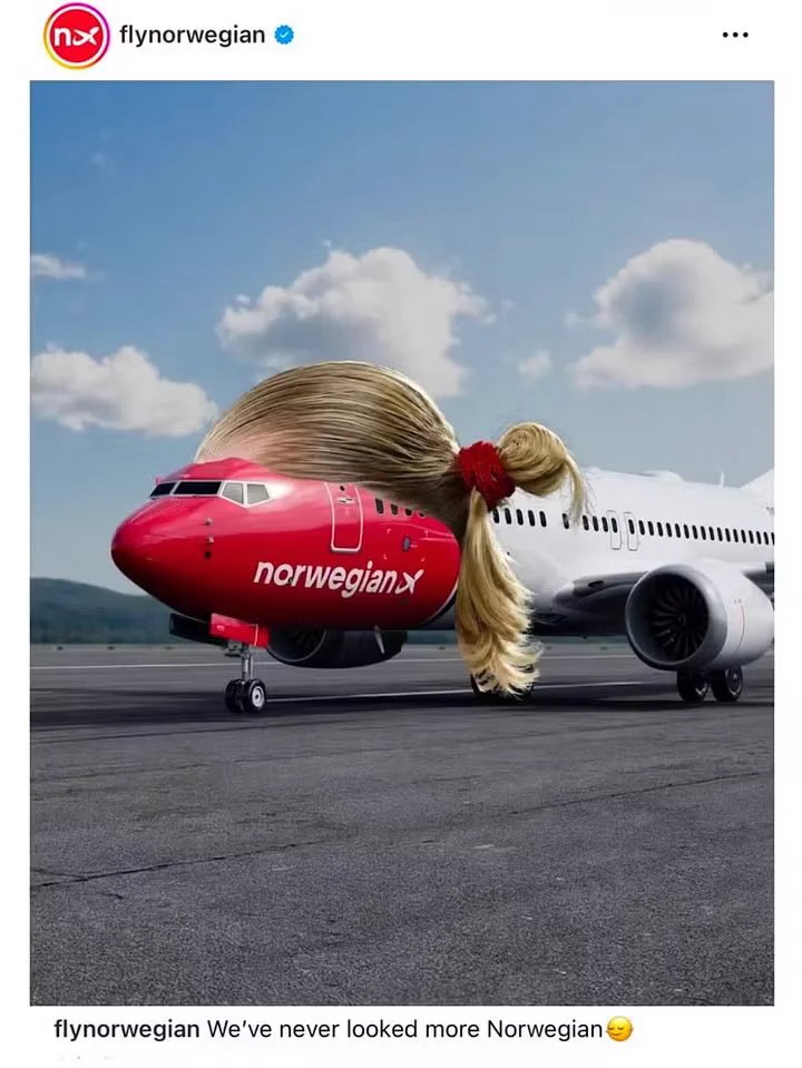 Haaland drags airline to court over ponytail image