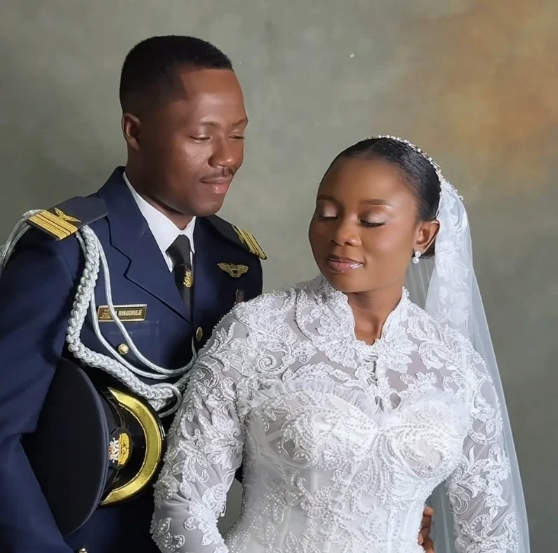 REVEALED: Pilot who died in Ondo military air crash wedded only two weeks ago + PHOTOS 