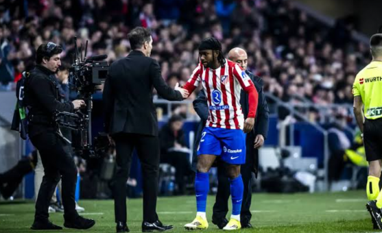 Simeone backs Lookman to end poor run ahead of Man United clash