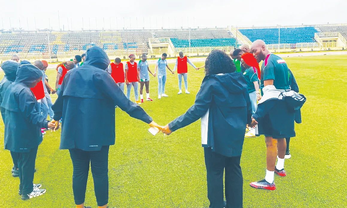 Olympics qualifiers: Ajibade joins camp as 21 Falcons train for Comoros clash