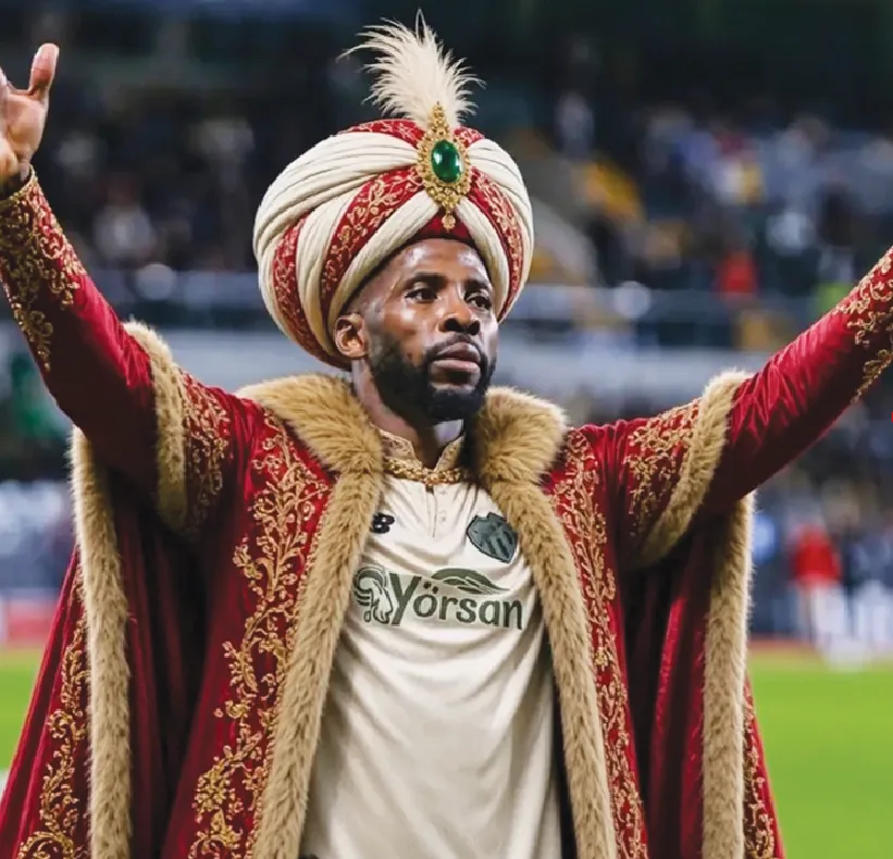 Iheanacho reacts after making history in Turkey