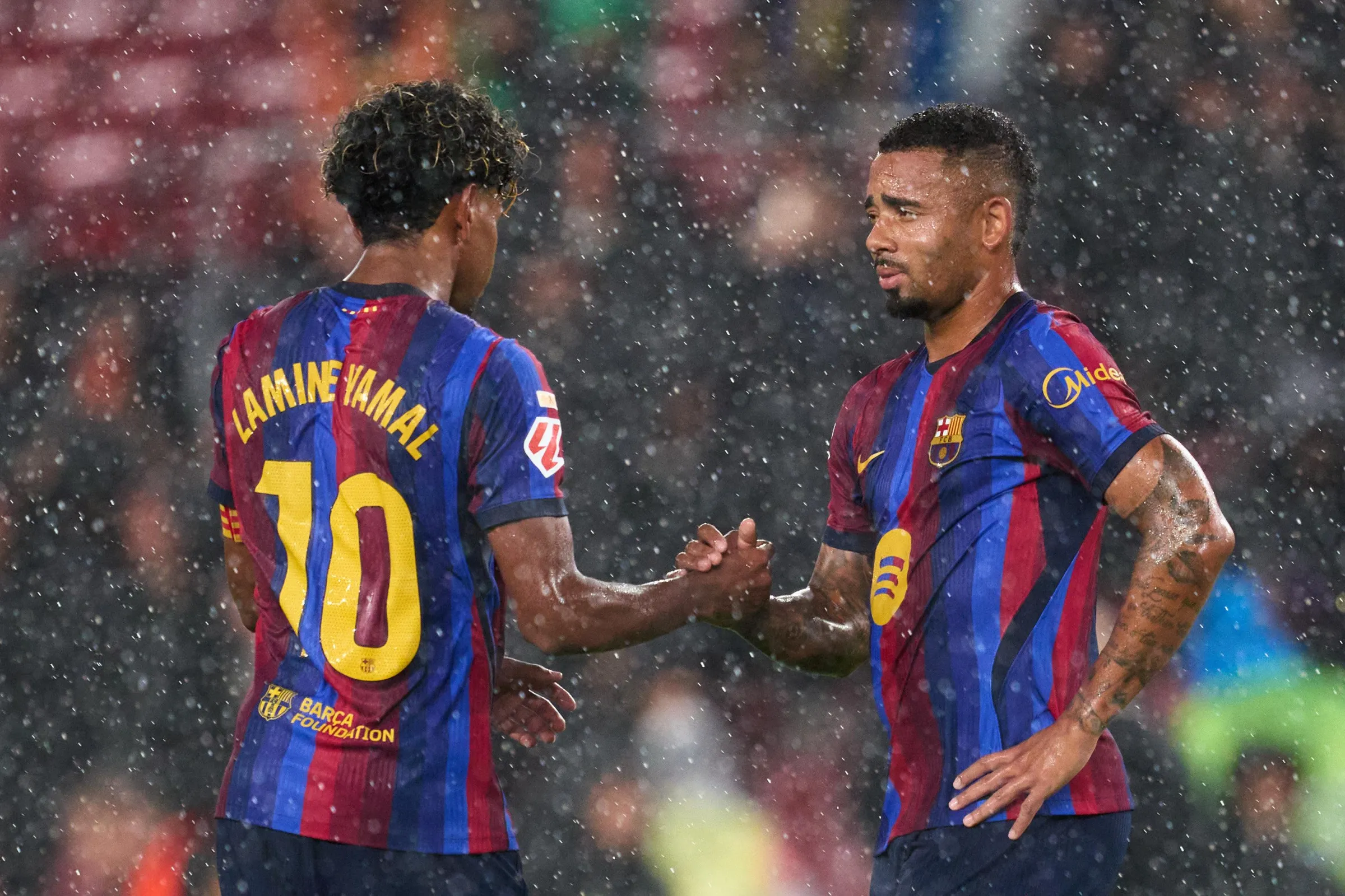 Hansi Flick talks Gabriel Jesus, Lamine Yamal and Raphinha replacements at Barcelona