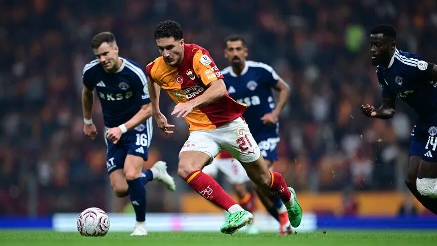 Osimhen provides assist as 10-man Galatasaray strike twice late to beat Kasimpasa 3-1 in Turkish Super Lig