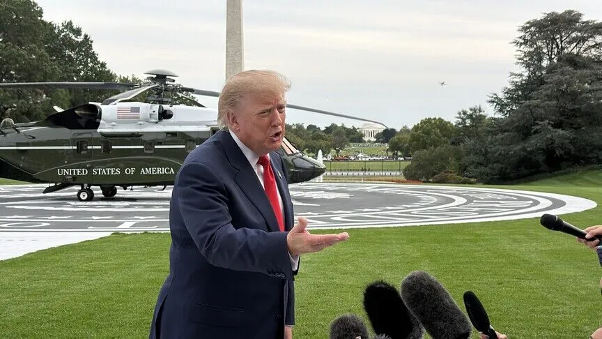 Trump says Iran 'failing badly,' keeps military option open