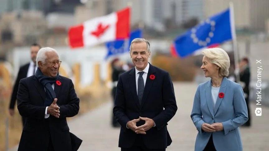 EU, Canada launch new 'alliance for future' with deals on defense, critical minerals, AI