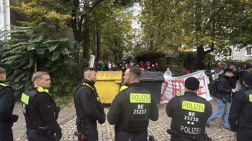 Students block university buildings in Germany over budget cuts, conscription plans